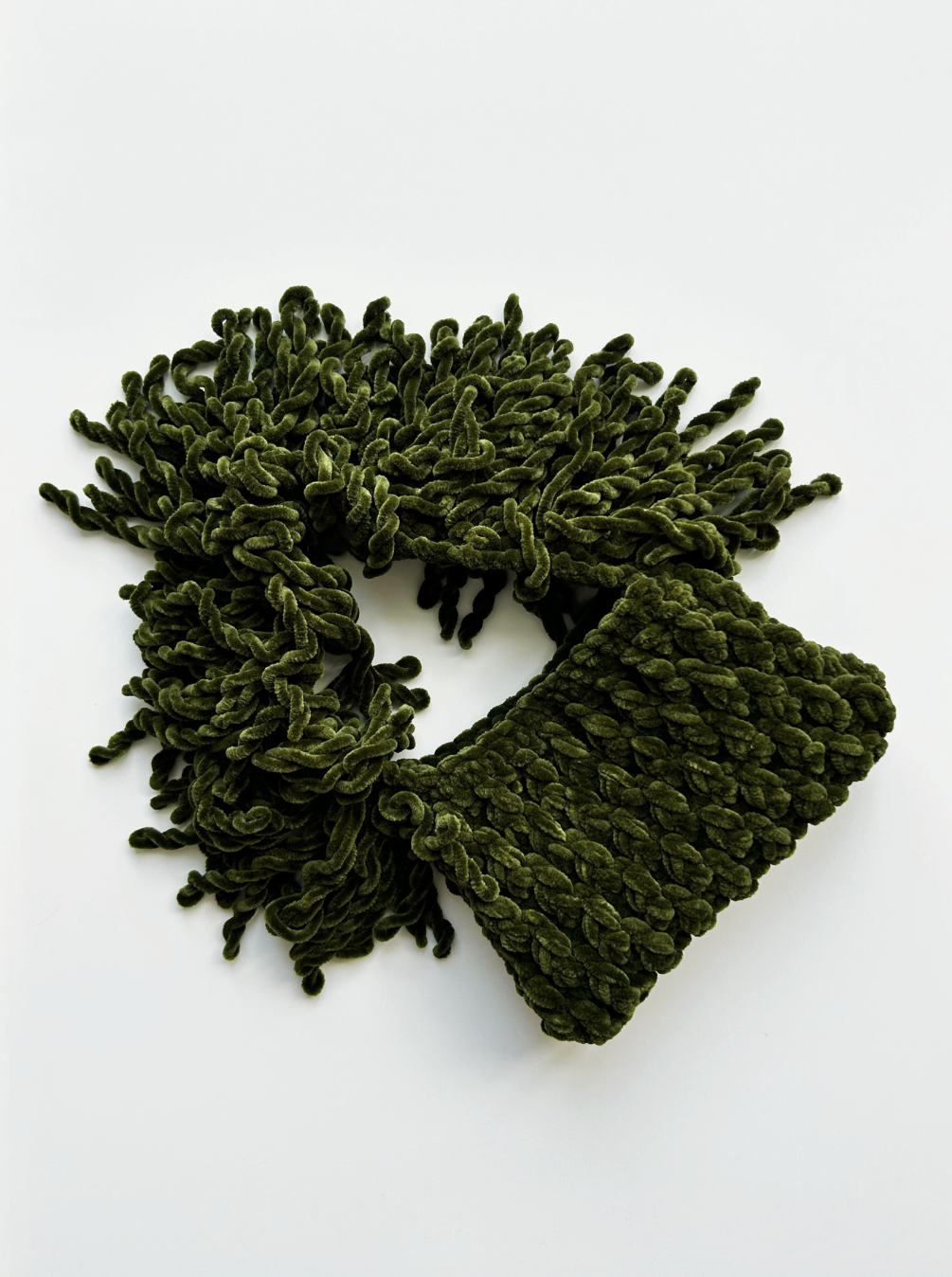 Olive Velvet Small - LIMITED EDITION