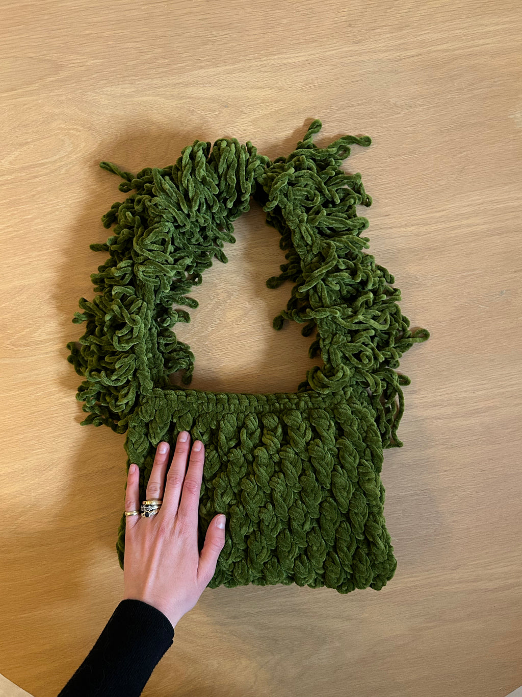 Baby Olive Velvet Medium - LIMITED EDITION