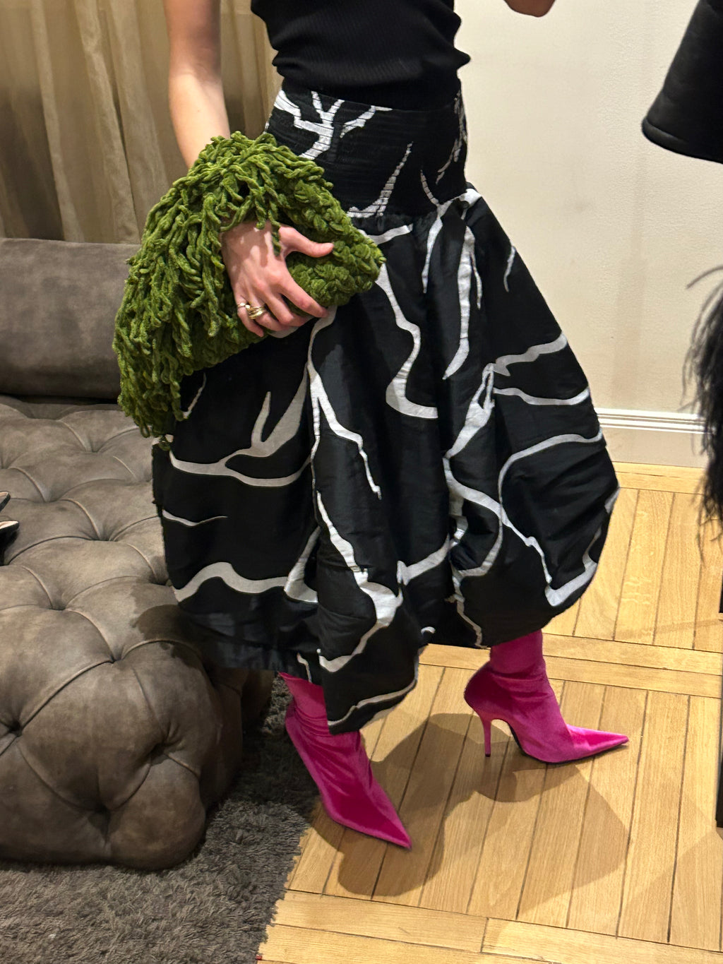 Baby Olive Velvet Medium - LIMITED EDITION