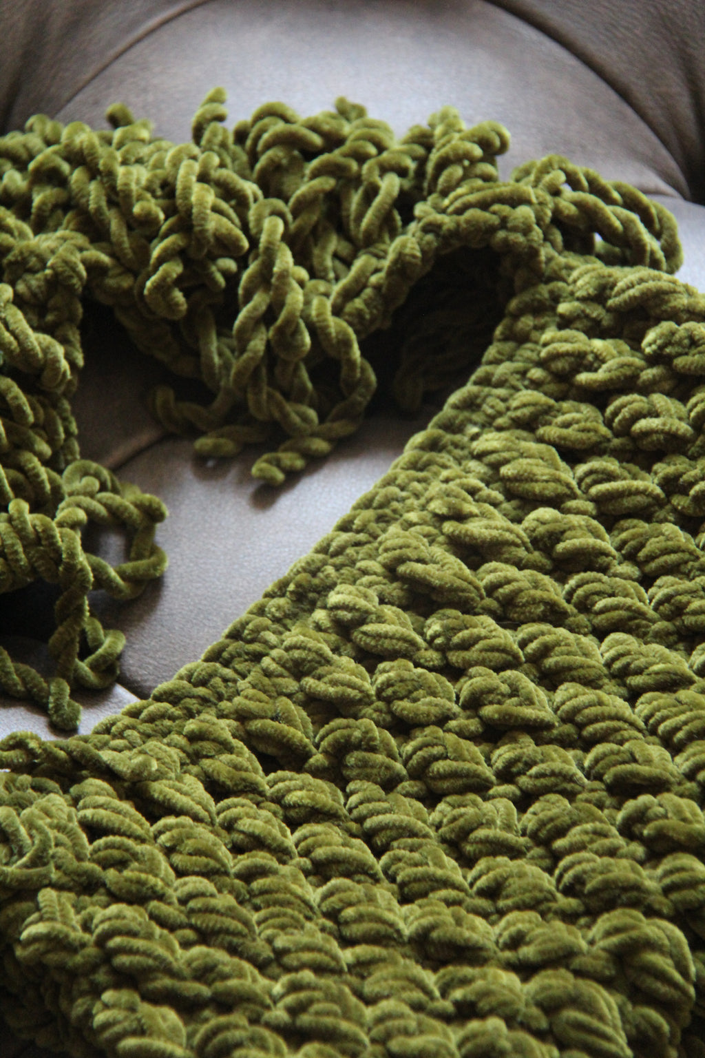 Olive Velvet Maxi - LIMITED EDITION