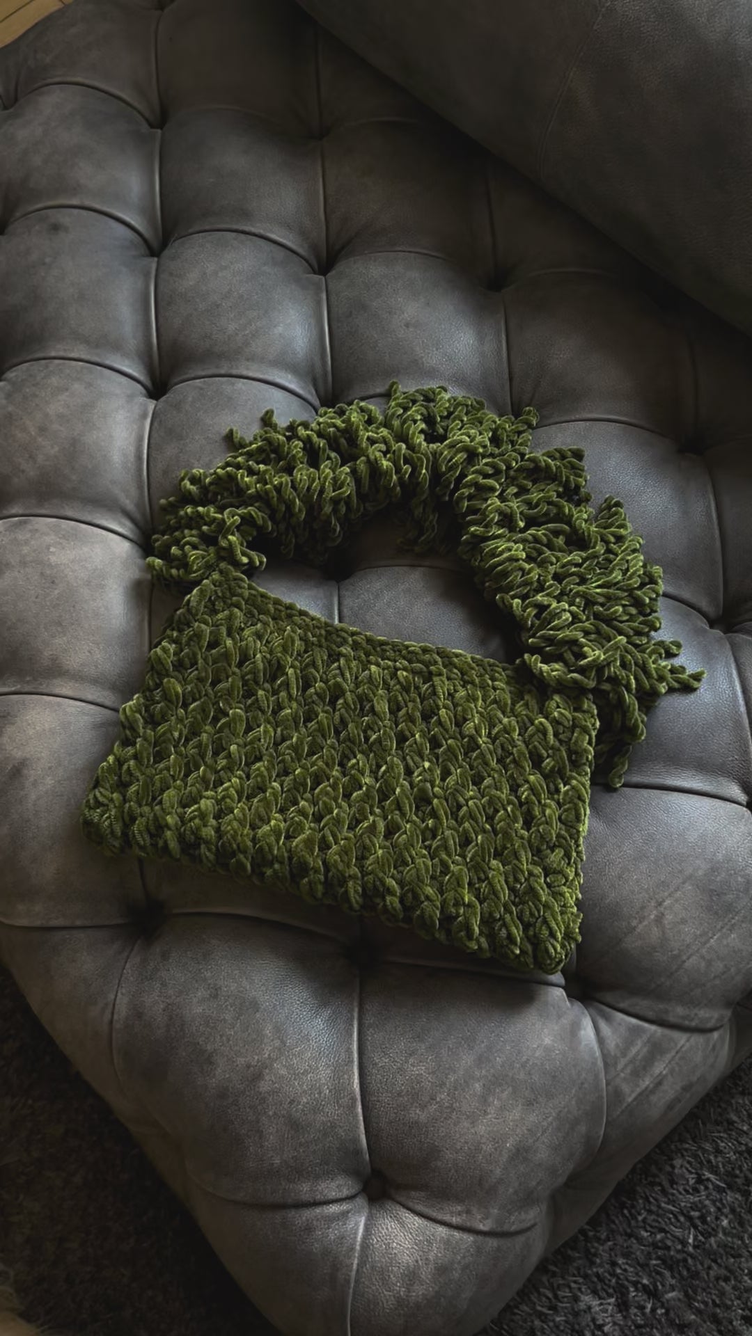 Olive Velvet Maxi - LIMITED EDITION